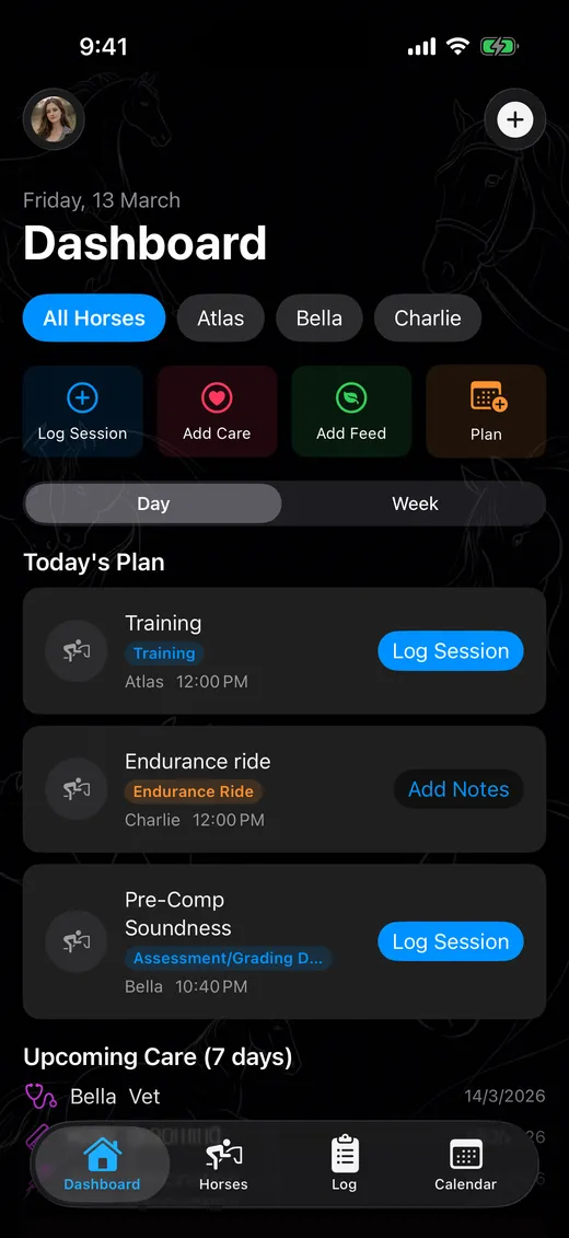 Equitem app daily plan and schedule